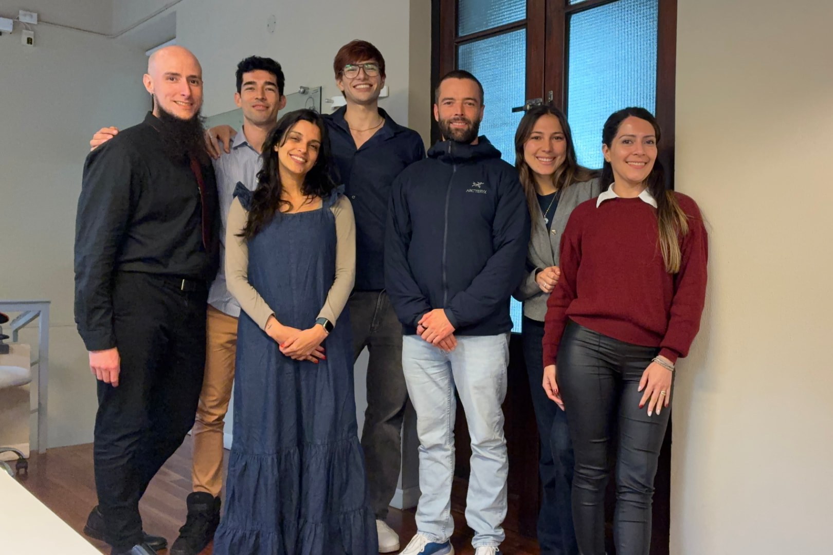 The OfficeTwo team on the Buenos Aires office floor